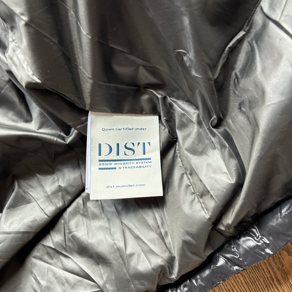 Moncler Black Jacket with Comic Patch - image 5